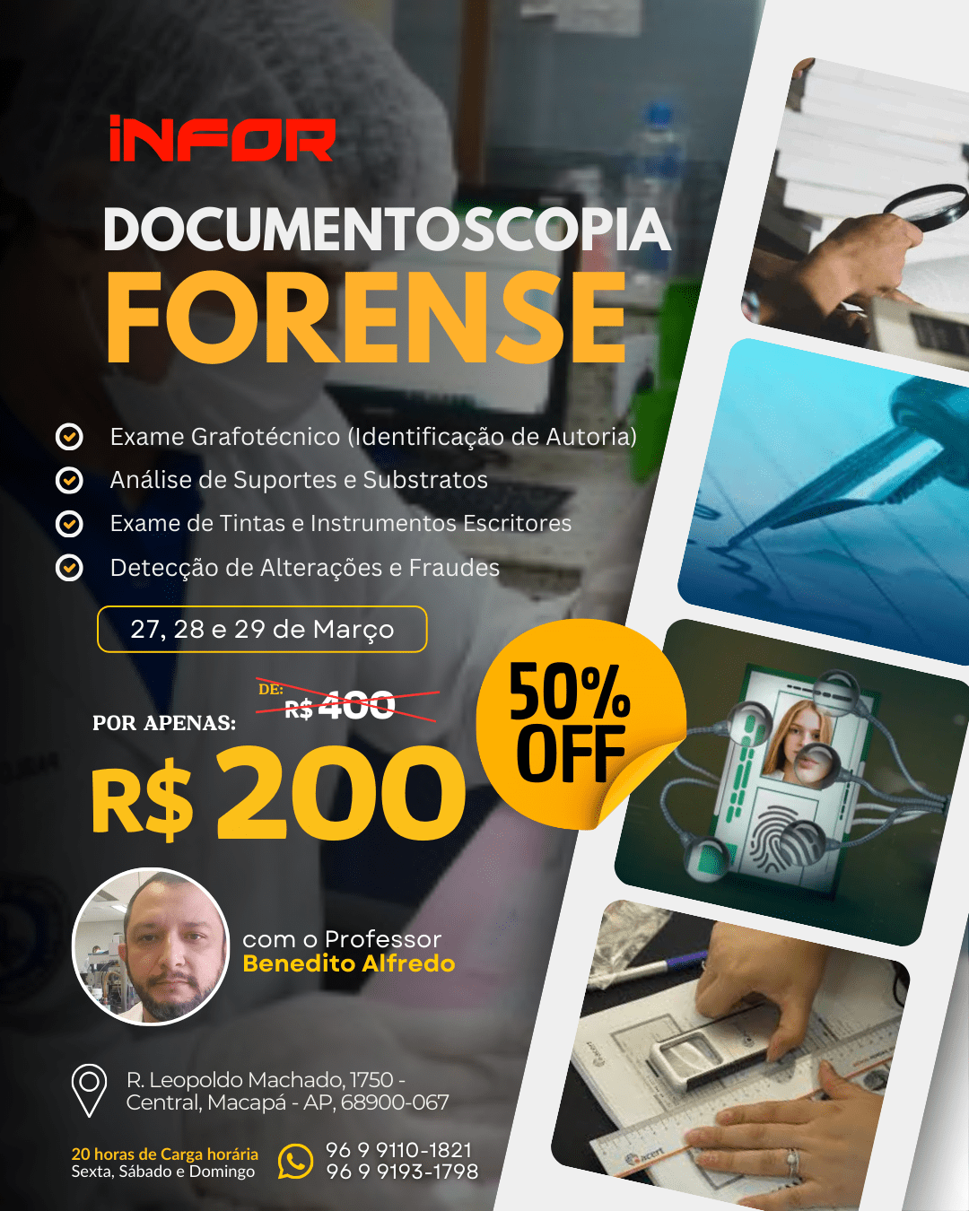 documentoscopia forense - presencial