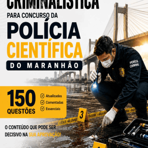 E-BOOK CRIMINALISTICA 2026 PC MARANHAO