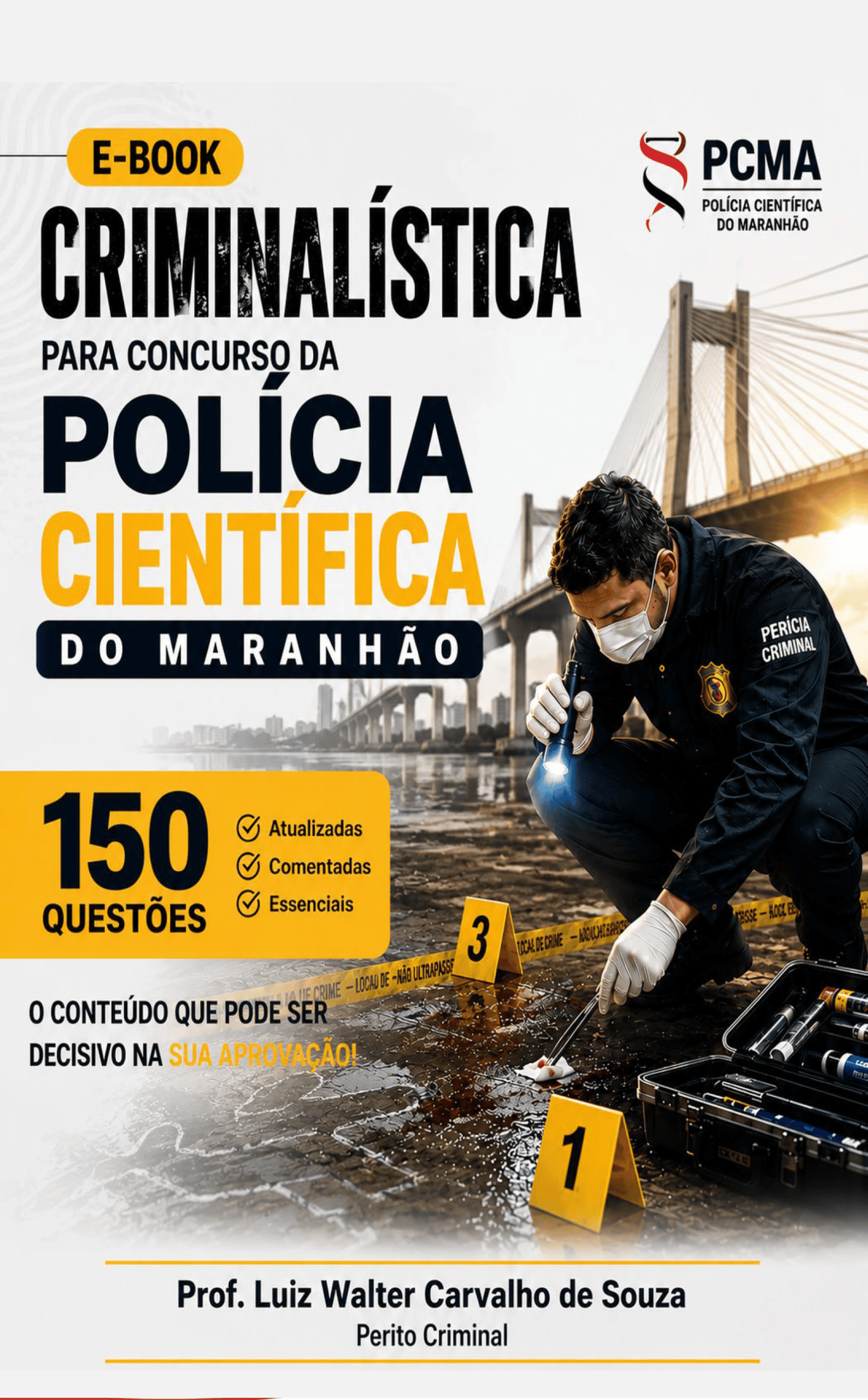 E-BOOK CRIMINALISTICA 2026 PC MARANHAO